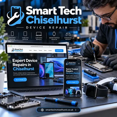 Smart Tech Chiselhurst — imagery from the client website