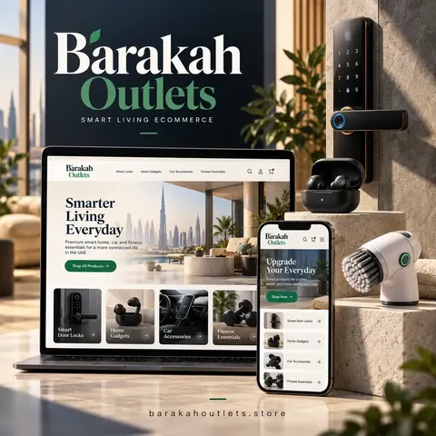 Barakah Outlets — imagery from the client website