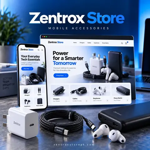 Zentrox Store PK — imagery from the client website